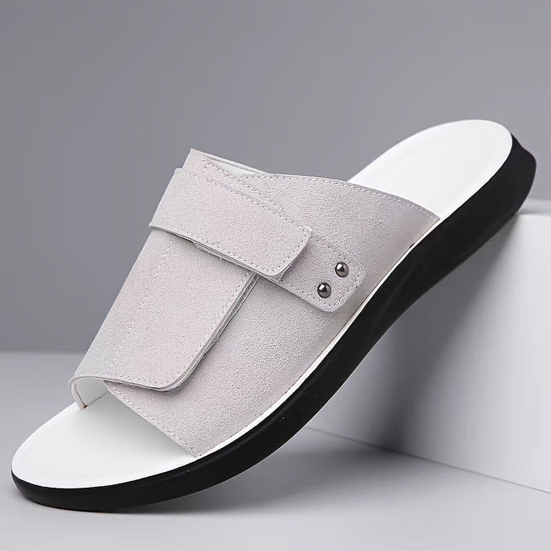 Gregorio Leather Slide