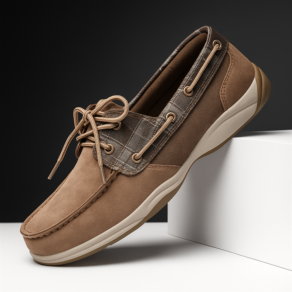 Phelps Leather Boat Shoe