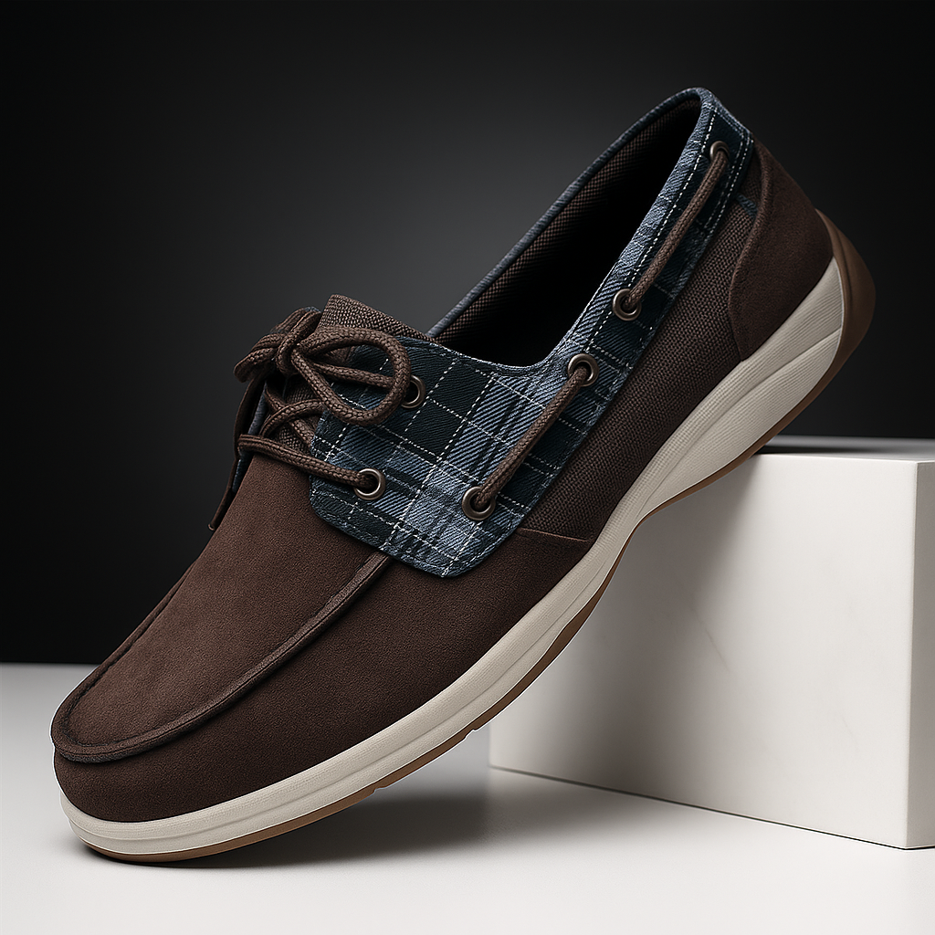 Phelps Leather Boat Shoe