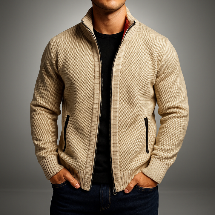 Norfolk Zip Sweater