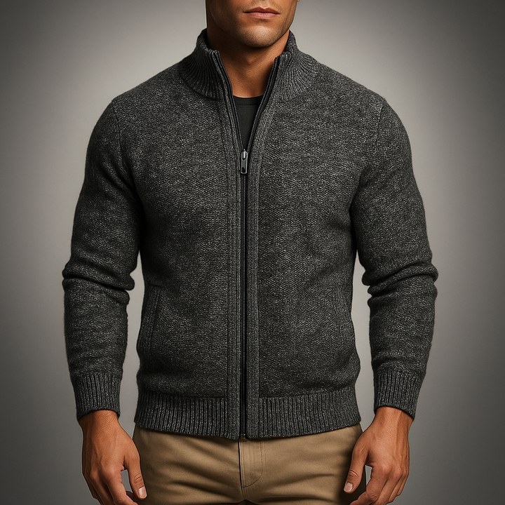 Norfolk Zip Sweater