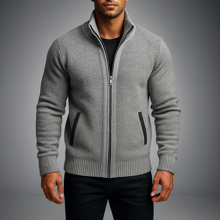 Norfolk Zip Sweater