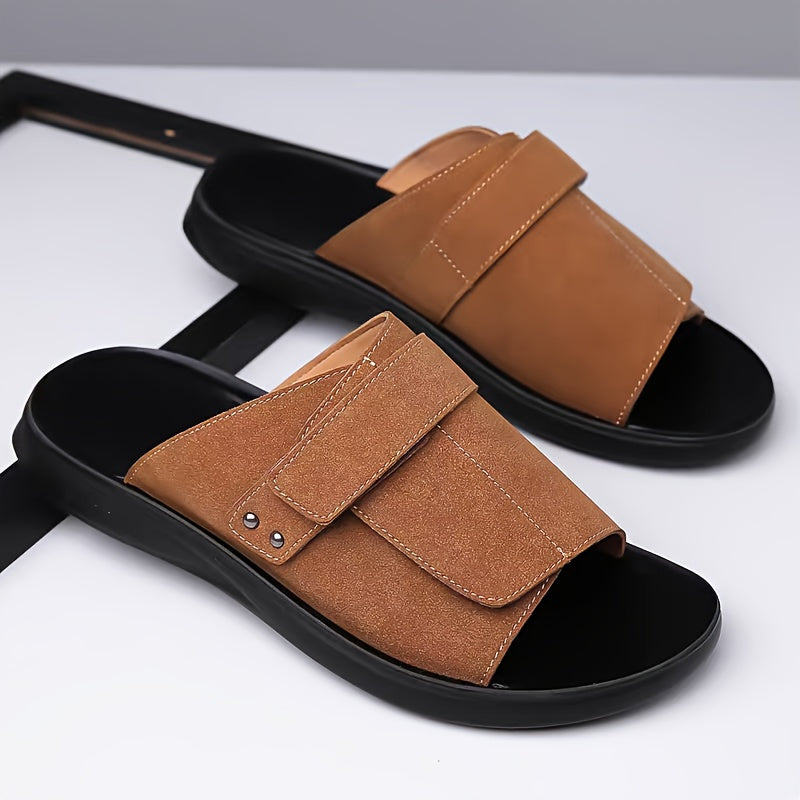Gregorio Leather Slide