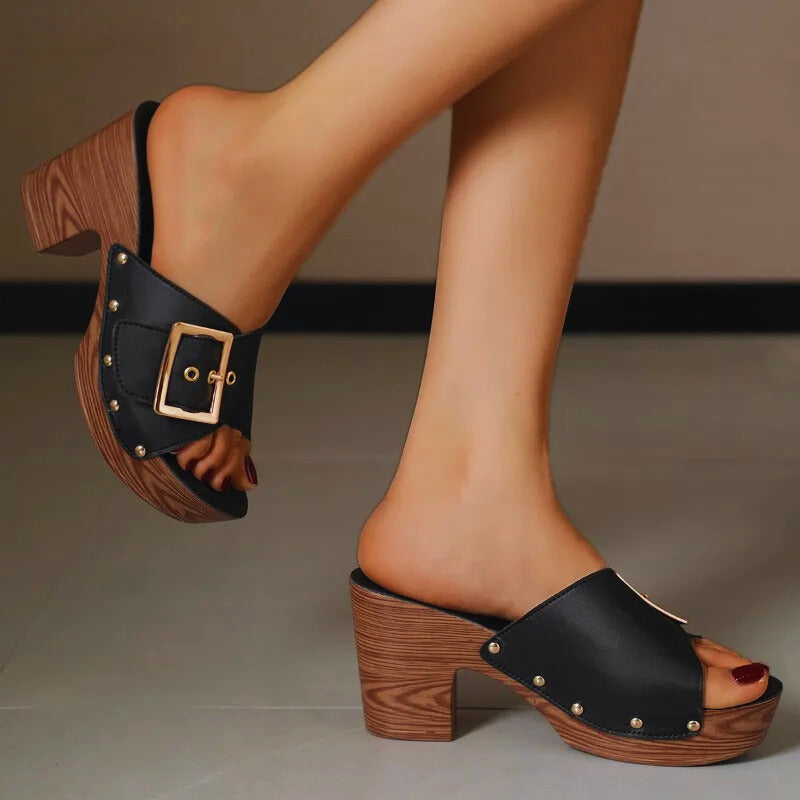 Krislyn Platform Heeled Sandal