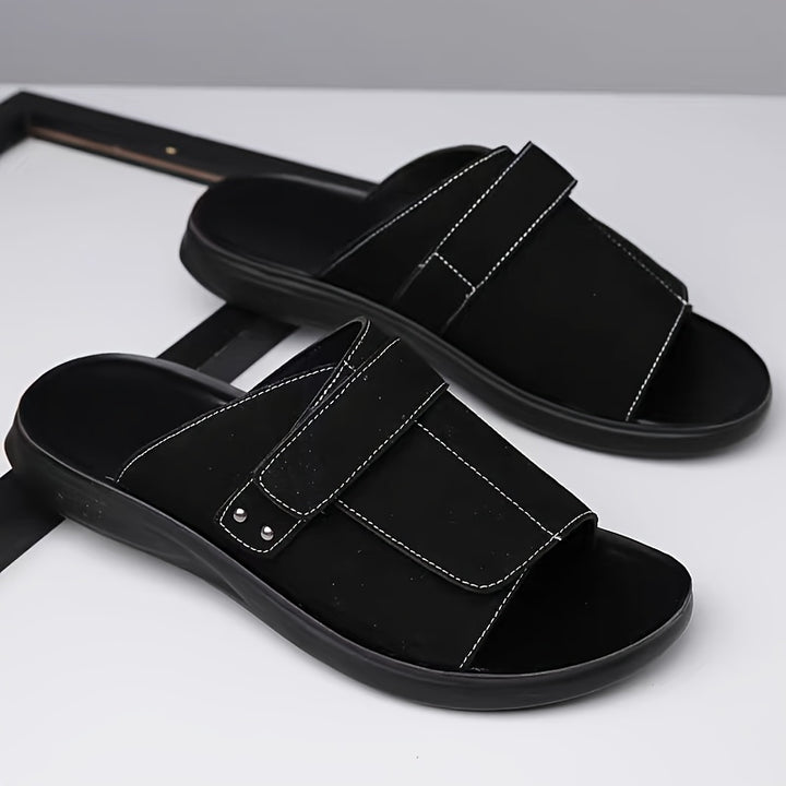 Gregorio Leather Slide