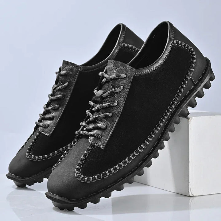 Powell Patched Leather Shoes