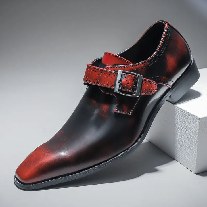 The Bellagio Burnished Monk Strap