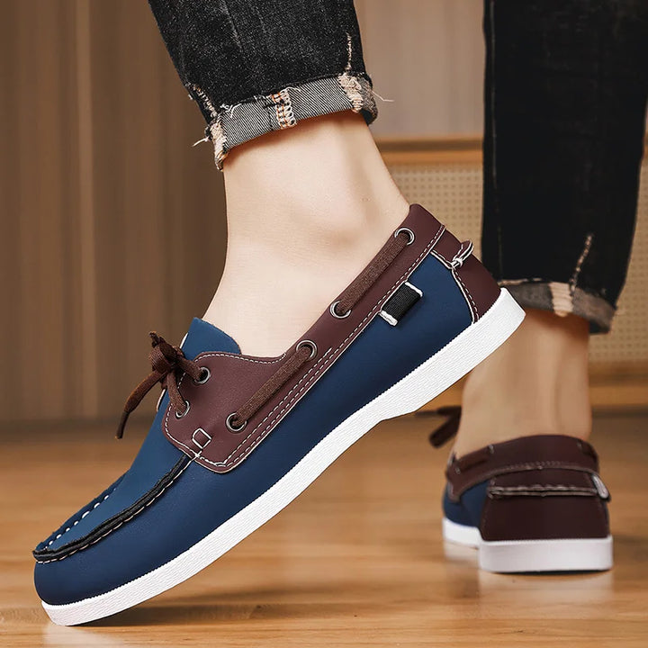 Levi Hudson Leather Boat Shoe