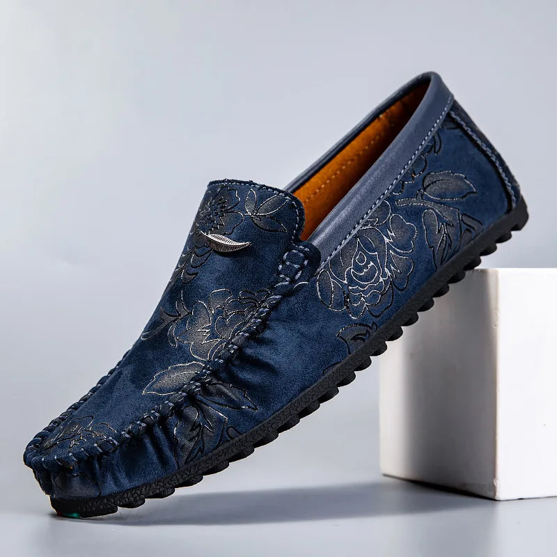 Vescovi Slip On Floral Loafer