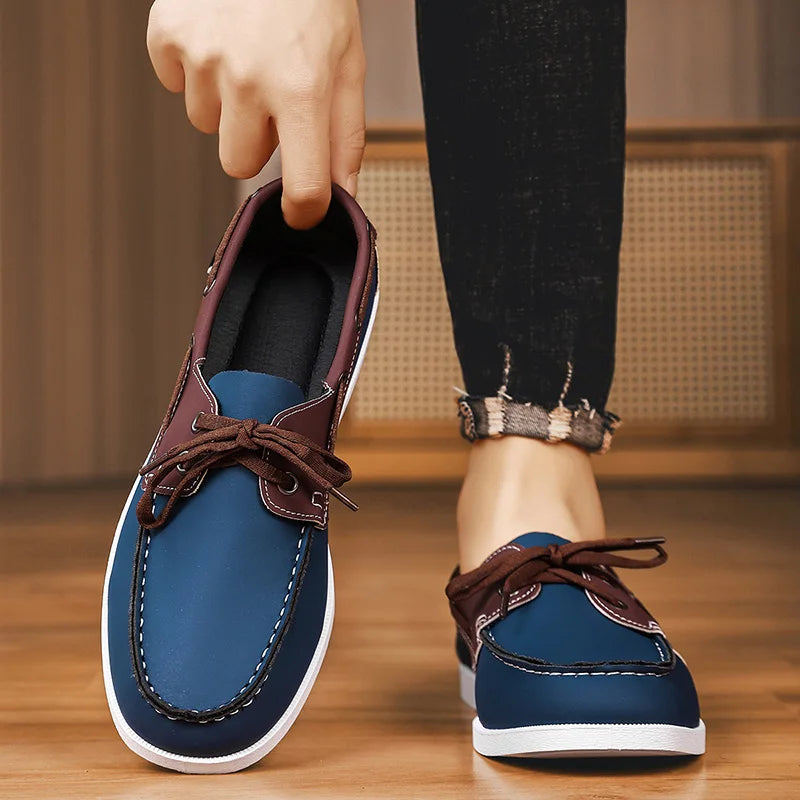 Levi Hudson Leather Boat Shoe
