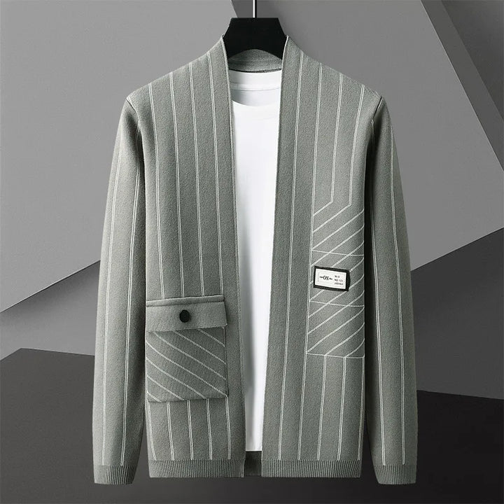 Montclair Striped Cardigan