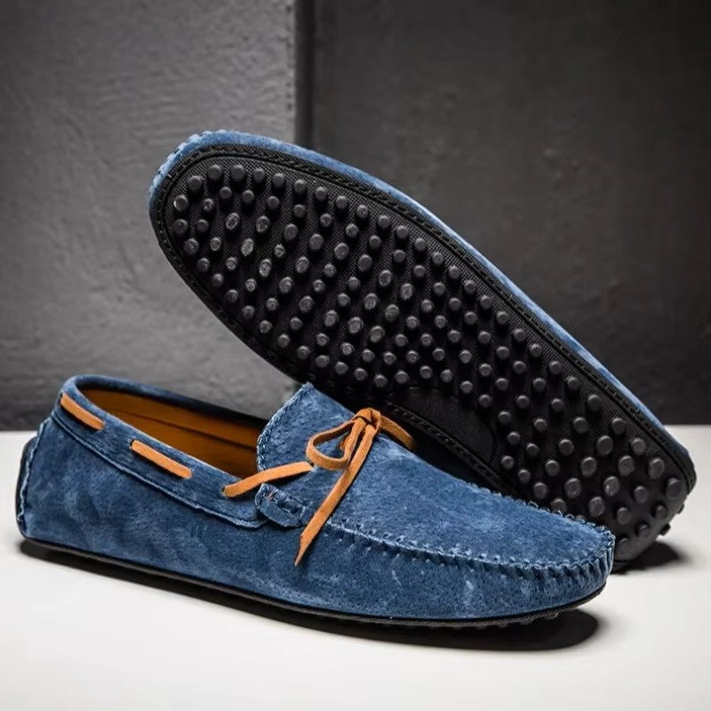 Hankins Suede Slip On Loafer
