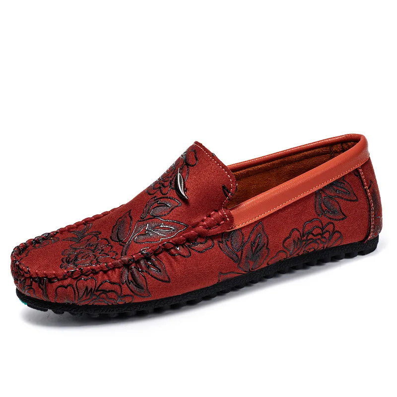Vescovi Slip On Floral Loafer