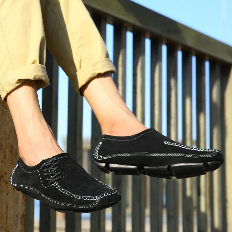 Giannetti Leather Slip On Shoe