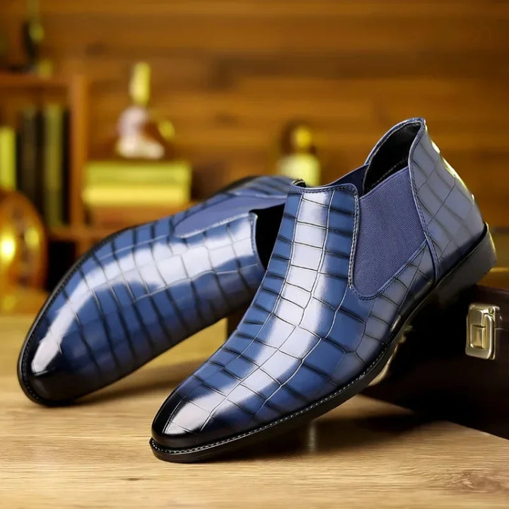 Cole Pierce Leather Chelsea Boot