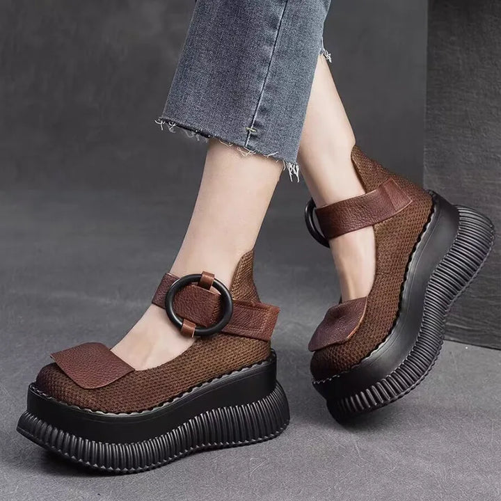 Celine Platform Strap Shoes