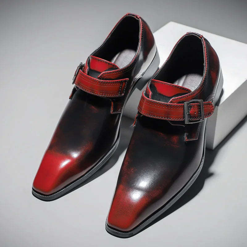 The Bellagio Burnished Monk Strap
