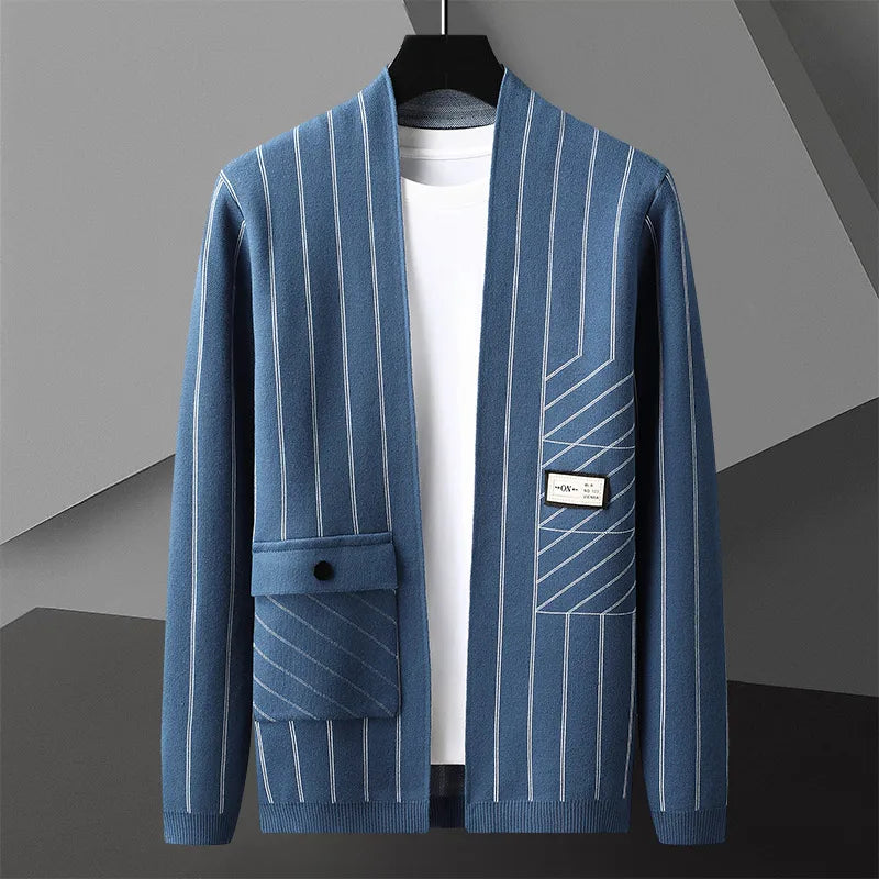 Montclair Striped Cardigan