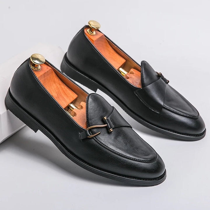 Marcello Slip On Leather Loafer