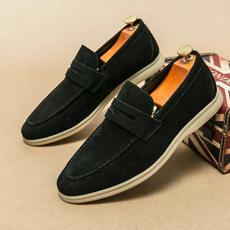 Ashmore Suede Slip On Loafer