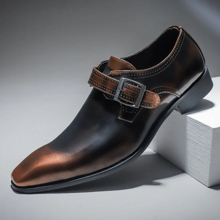 The Bellagio Burnished Monk Strap