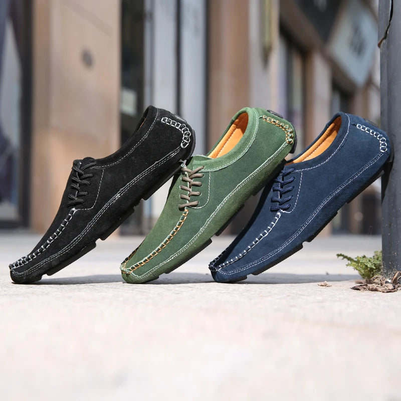 Giannetti Leather Slip On Shoe