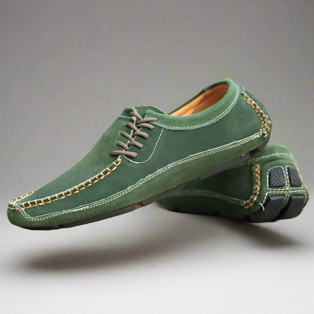 Giannetti Leather Slip On Shoe