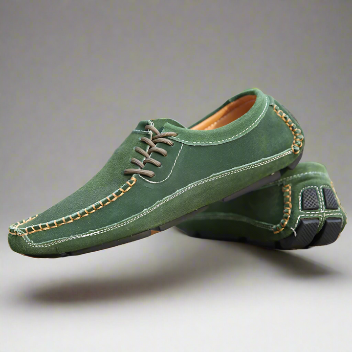 Giannetti Leather Slip On Shoe