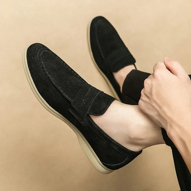 Ashmore Suede Slip On Loafer