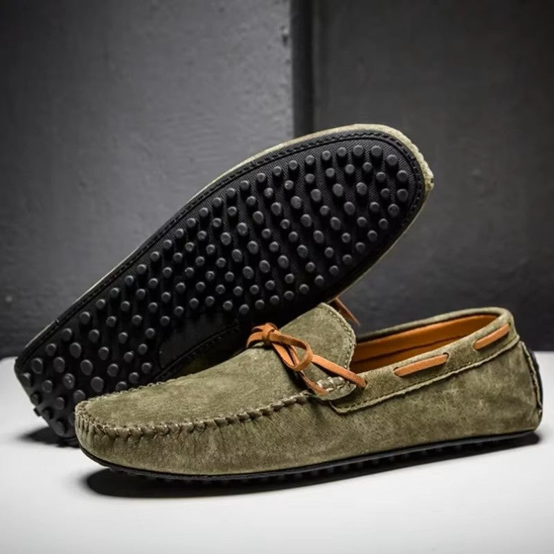 Hankins Suede Slip On Loafer