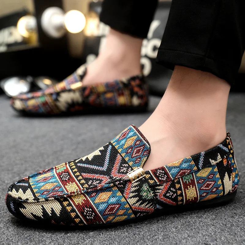 Boheme Andean Canvas Loafer