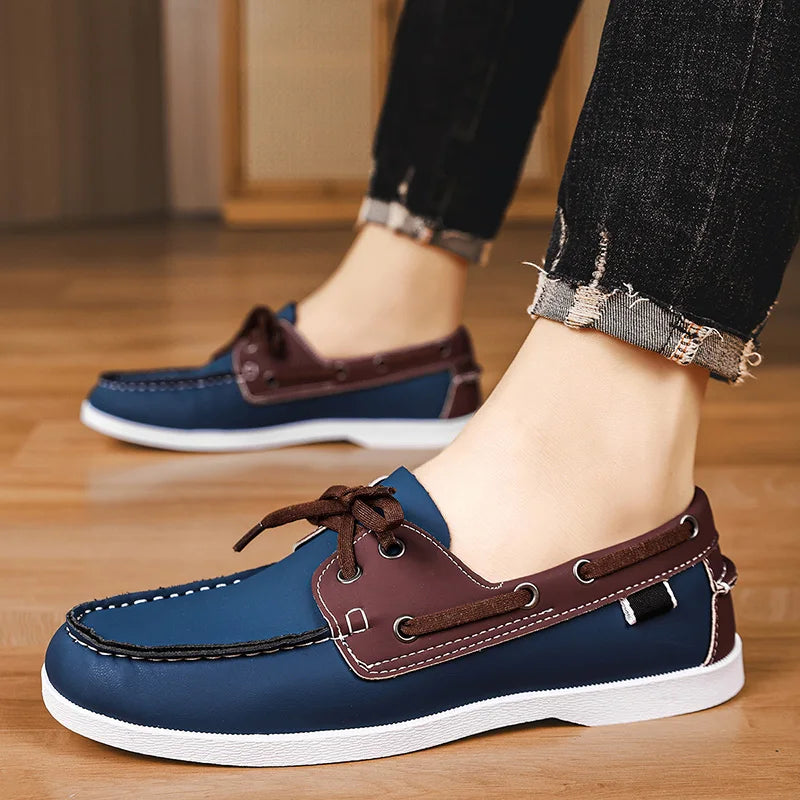 Levi Hudson Leather Boat Shoe