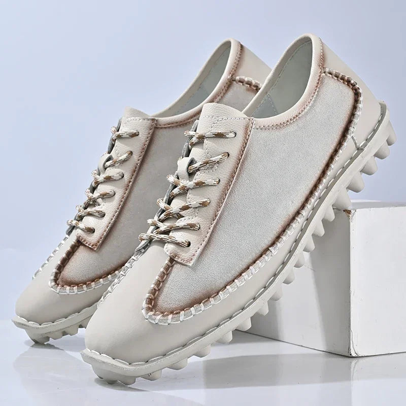 Powell Patched Leather Shoes