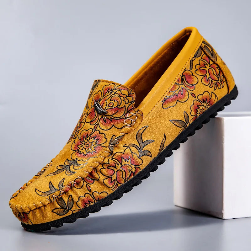 Vescovi Slip On Floral Loafer