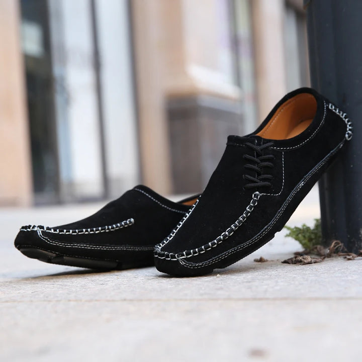 Giannetti Leather Slip On Shoe