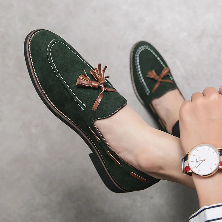 Daytona Suede Tassel Loafer
