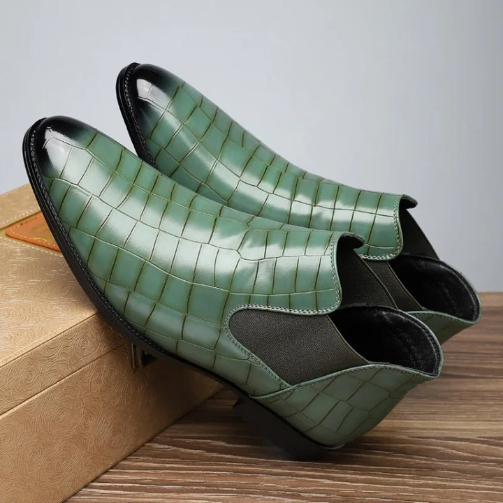 Cole Pierce Leather Chelsea Boot