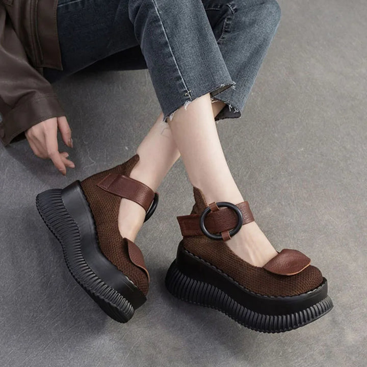 Celine Platform Strap Shoes