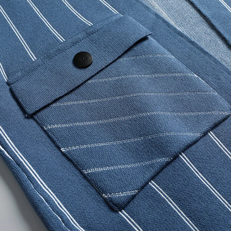 Montclair Striped Cardigan