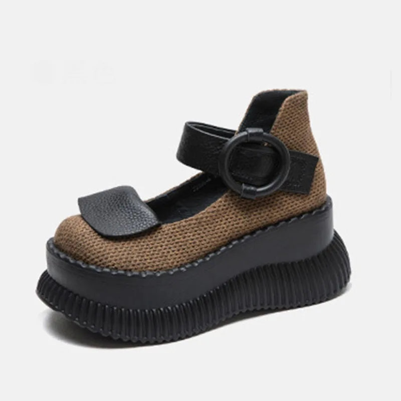 Celine Platform Strap Shoes