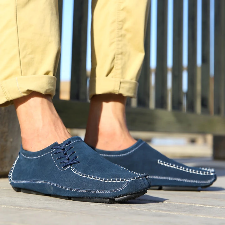 Giannetti Leather Slip On Shoe