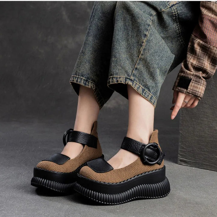 Celine Platform Strap Shoes