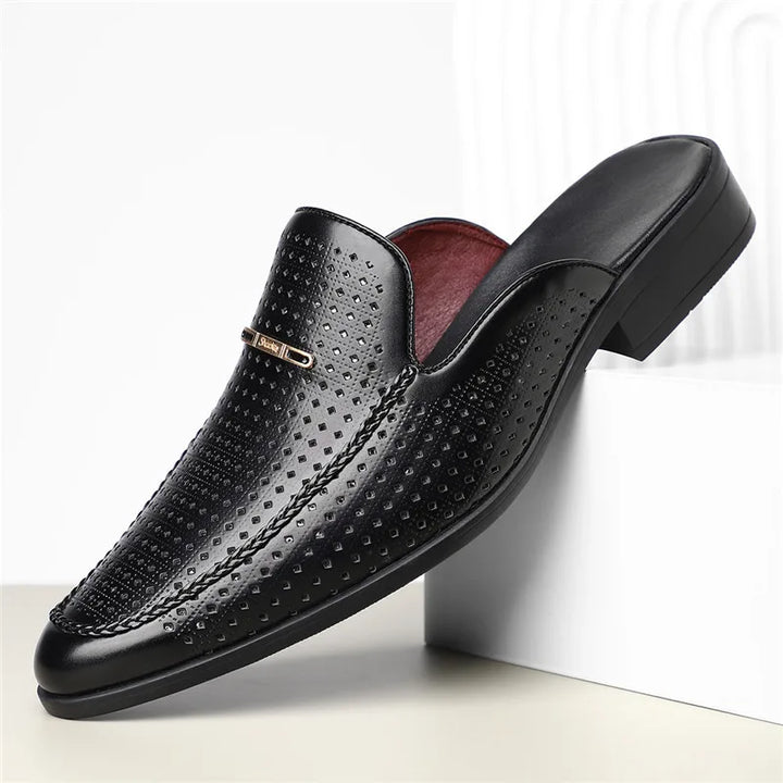 Marseille Perforated Mule Loafer