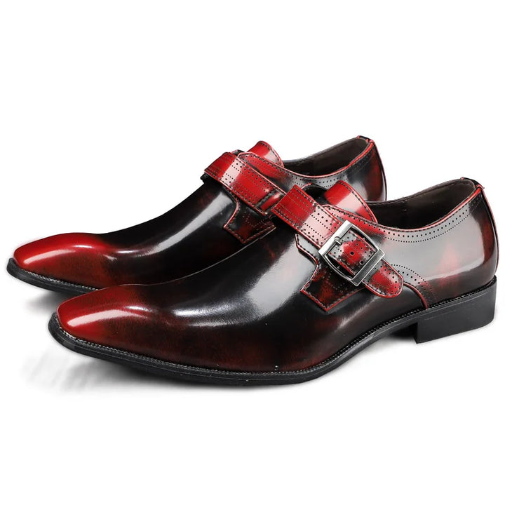 The Bellagio Burnished Monk Strap