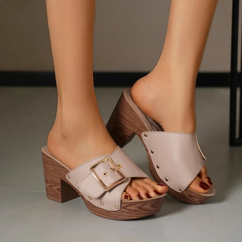 Krislyn Platform Heeled Sandal