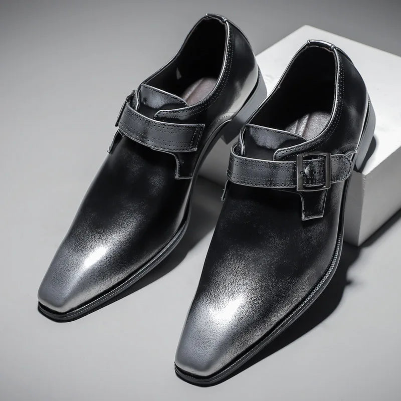 The Bellagio Burnished Monk Strap