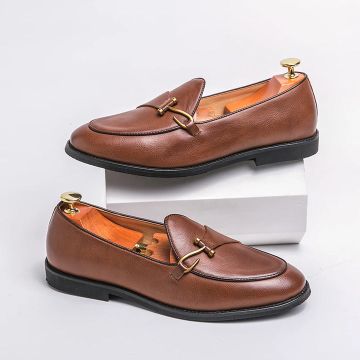 Marcello Slip On Leather Loafer
