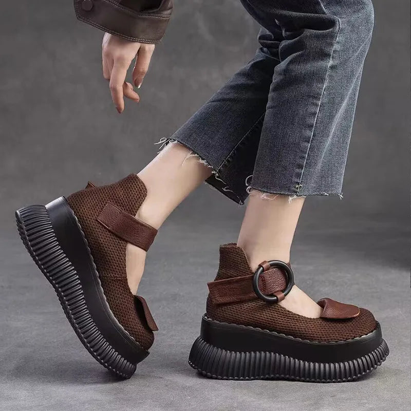 Celine Platform Strap Shoes