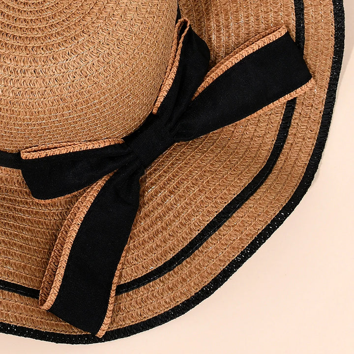 Irene Bow Tied Straw Hat
