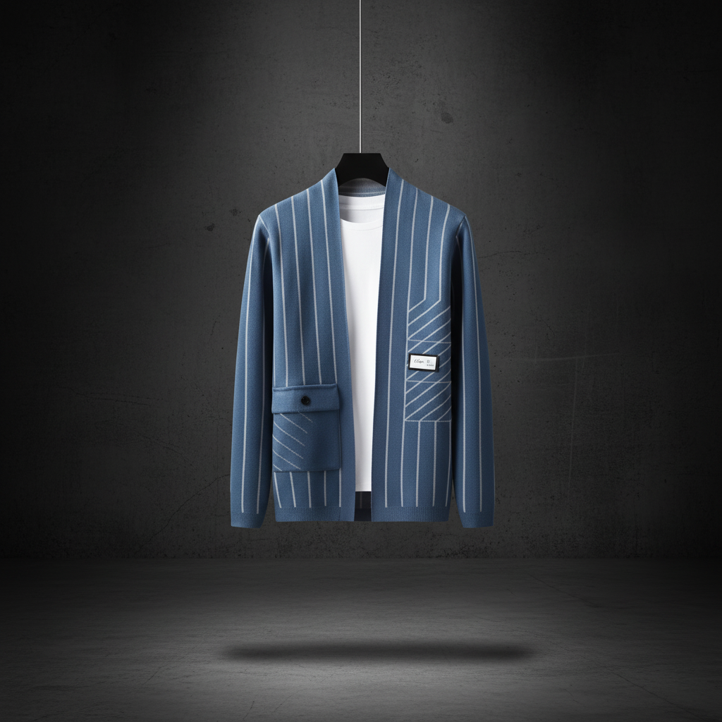 Montclair Striped Cardigan